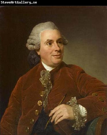 Alexander Roslin Portrait de Charles-Nicolas Cochin